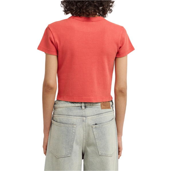 2026 Element Womens Lowcase Crop Tee ELJKT00117 - Cardinal